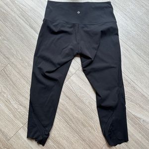 Lululemon align scalloped hem high rise pants size 12